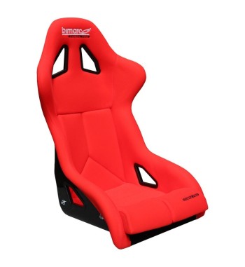 Bimarco Cobra Pro FIA Red Velour / 3D MESH bucket seat