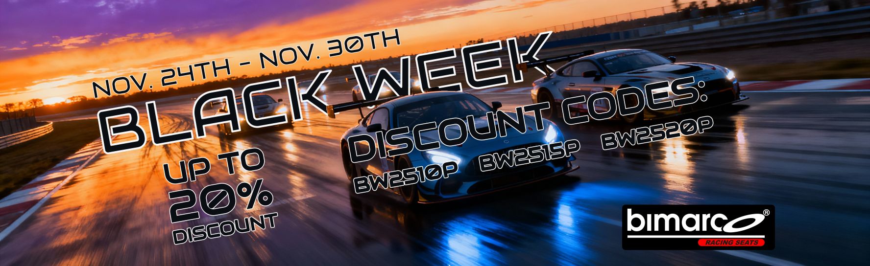 BALCK WEEK 2025 at Bimarco Seats!